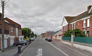 La rue du Temple, à Liévin, dans le Pas-de-Calais.