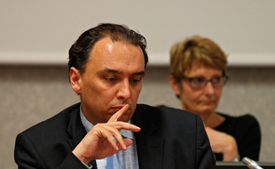 Guillaume Delbar, maire de Roubaix, dans le Nord. (Archives)