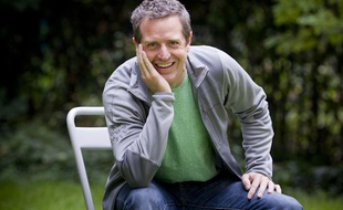 Hugh Howey, écrivain américain, auteur de Silo, à Paris, le 14 octobre 2013.