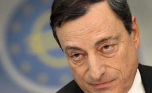 Mario Draghi, président de la BCE, à Francfort le 6 février 2014