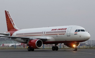 Illustration d'un avion de la compagnie nationale indienne Air India.