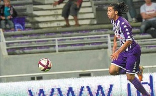 Emmanuel Rivière (ici en septembre 2011) s'est procuré la seule vraie occasion toulousaine.