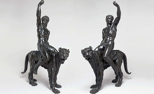 «Bacchants chevauchant des panthères» pourraient être l’œuvre de Michel-Ange.
