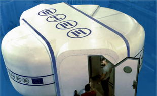SHEE est un prototype d'habitat spatial.