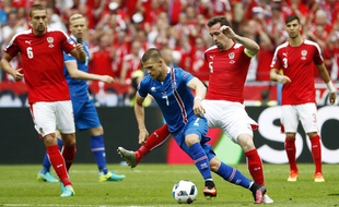Le match Autriche-Islande, le 22 juin 2016, au Stade de France.