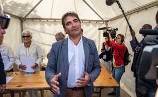 Christian Jacob, le patron des LR en toute décontraction.