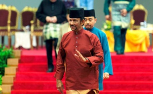 Le sultan Hassanal Bolkiah dirige le micro-état de Brunei depuis 1967.