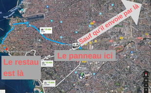 «20 Minutes» a mis ses meilleurs infographistes sur le coup, pour faire une illustration aussi belle que les panneaux.