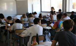 Au lycée Jules Guesde de Montpellier en juin 2019.