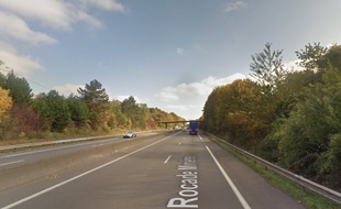 L'autoroute A21 où a eu lieu l'accident.