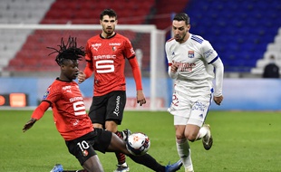 Mattia De Sciglio a signé l'une de ses meilleures prestations sous le maillot lyonnais, le 3 mars face à Rennes.