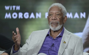 Morgan Freeman, en février 2019 à Pasadena, en Californie.