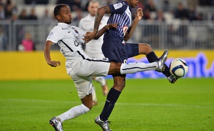 Les Girondins de Diego Rolan humiliés dans leur stade par Caen, le 29 novembre 2015.