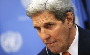 Le secrétaire d'Etat américain John Kerry à l'ONU, le 18 décembre 2015.
