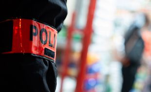 Un policier en intervention (Illustration).