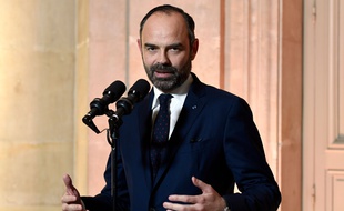 Edouard Philippe à Matignon, le 18 janvier 2019.