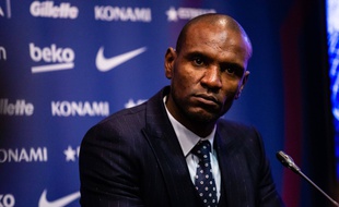 Eric Abidal, directeur sportif du FC Barcelone, le 22 janvier 2019.