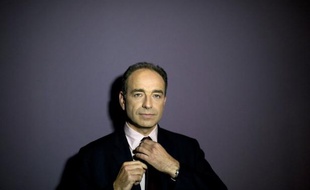 French UMP ruling party general secretary Jean-Francois Cope poses at the WWI Museum in Meaux, eastern suburb of Paris. AFP PHOTO / FRED DUFOUR