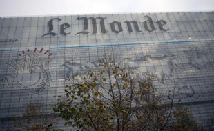 Le siège du Monde à Paris, le 28 novembre 2012