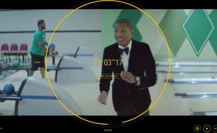 Pharrell Williams dans le clip de 24 heures d'"Happy", réalisé par le duo français de We are from LA.