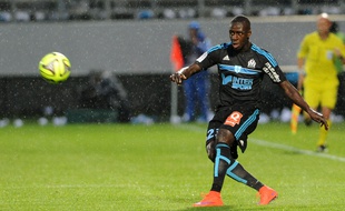 Le milieu de l'OM Giannelli Imbula lors de Metz-OM, le 1er mai 2015.