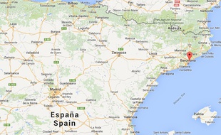 Badalona, en Espagne.
