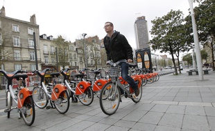 NANTES, le 11/04/2013Un bicloo