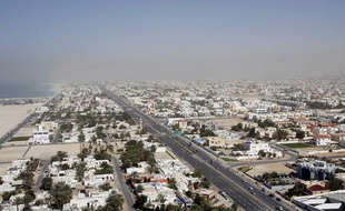Vue générale de Dubaï, aux Emirats arabes unis.