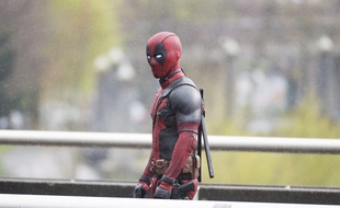 Ryan Reynolds sur le tournage de Deadpool en 2015