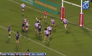 Essai de Nathan Friend en rugby à XIII
