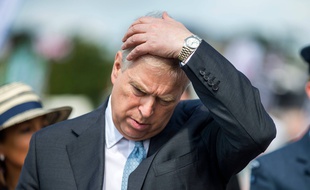 Le prince Andrew à Harrogate en Grande-Bratagne le 11 juillet 2019.