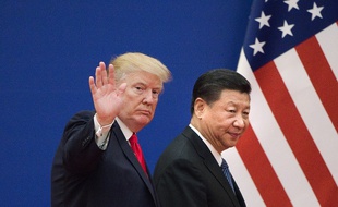 Les présidents américains et chinois Donald Trump et Xi Jinping