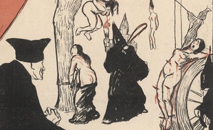 Tomas de Torquemada en pleine inquisition.