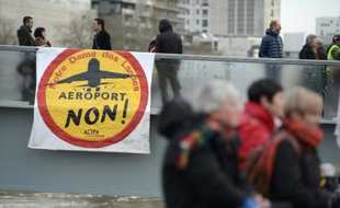 Manifestation contre le projet d'aéroport de Notre-Dame-des-Landes, le 13 janvier 2016 à Nantes