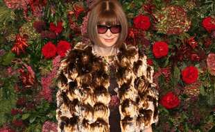La rédactrice en chef du Vogue US, Anna Wintour