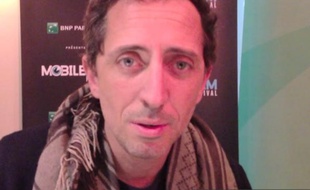 Gad Elmaleh, président du jury de la 8e édition du Mobile Film Festival, le 12 février 2013.