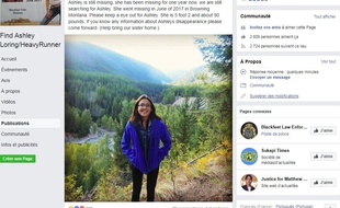 Ashley Loring est toujours portée disparue.