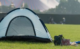 Une tente de camping (illustration).