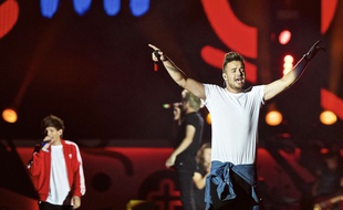One Direction en concert aux Etats-Unis en août 2015.