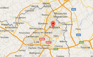 La ville de Roubaix, près de Lille, dans le Nord.