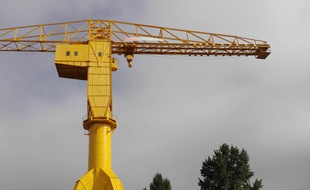 Le père de famille est grimpé dans la grue Titan jaune de Nantes depuis 5h jeudi 16 juin 2016.