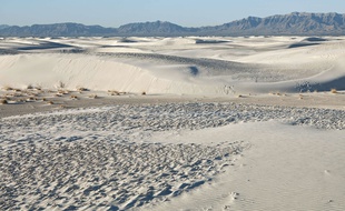 Le parc national de White Sands, au Nouveau-Mexique.
