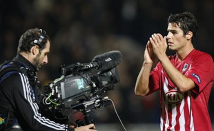 Le milieu de terrain des Girondins de Bordeaux, Yoann Gourcuff, lors du match de Ligue des champions face au Bayern Munich, le 21 octobre 2009.