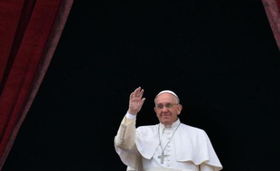 Le pape François, le 25 décembre 2014 au Vatican
