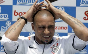 Le défenseur brésilien Roberto Carlos, en janvier 2010.