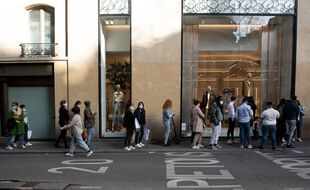 Les clients étaient au rendez-vous pour la réouverture des commerces.