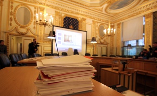 La cour d'assises d'Ille-et-Vilaine, dans le Parlement de Bretagne à Rennes.