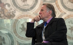 Régis Debray, alors membre du jury de l'Académie Goncourt au musée du Bardo à Tunis, le 27 octobre 2015