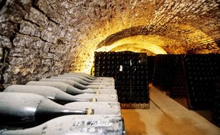 Illustration de cave à vin.