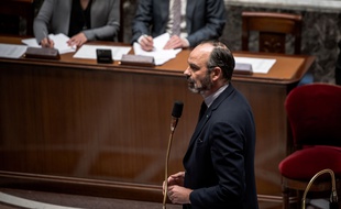 Edouard Philippe, à l'Assemblée nationale.